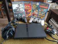 Zestaw Playstation 2 Slim SCPH-77004 Plomba