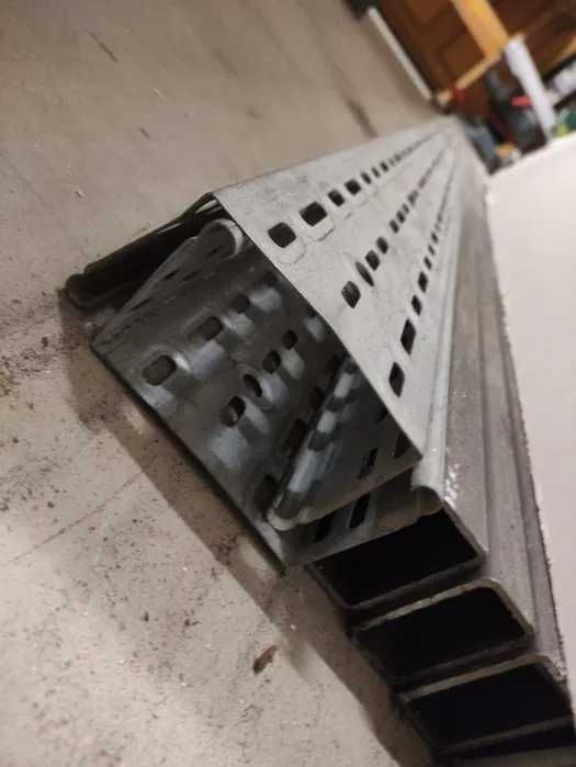 2szt BAKS Korytko kablowe cynkowane perforowane 100x60 dł 3m
