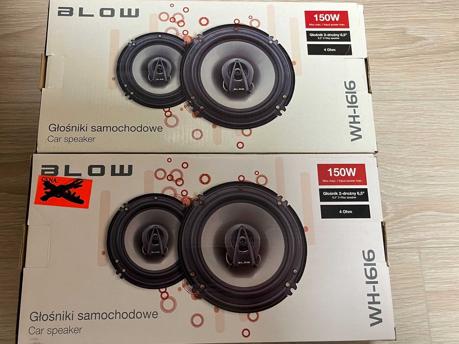 Głośniki samochodowe BLOW WH-1616