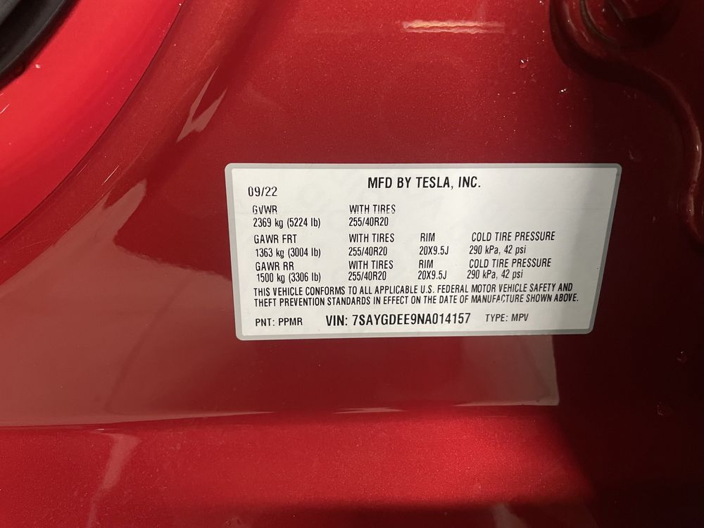 Tesla Model Y Long Range Dual Motor 82Kw