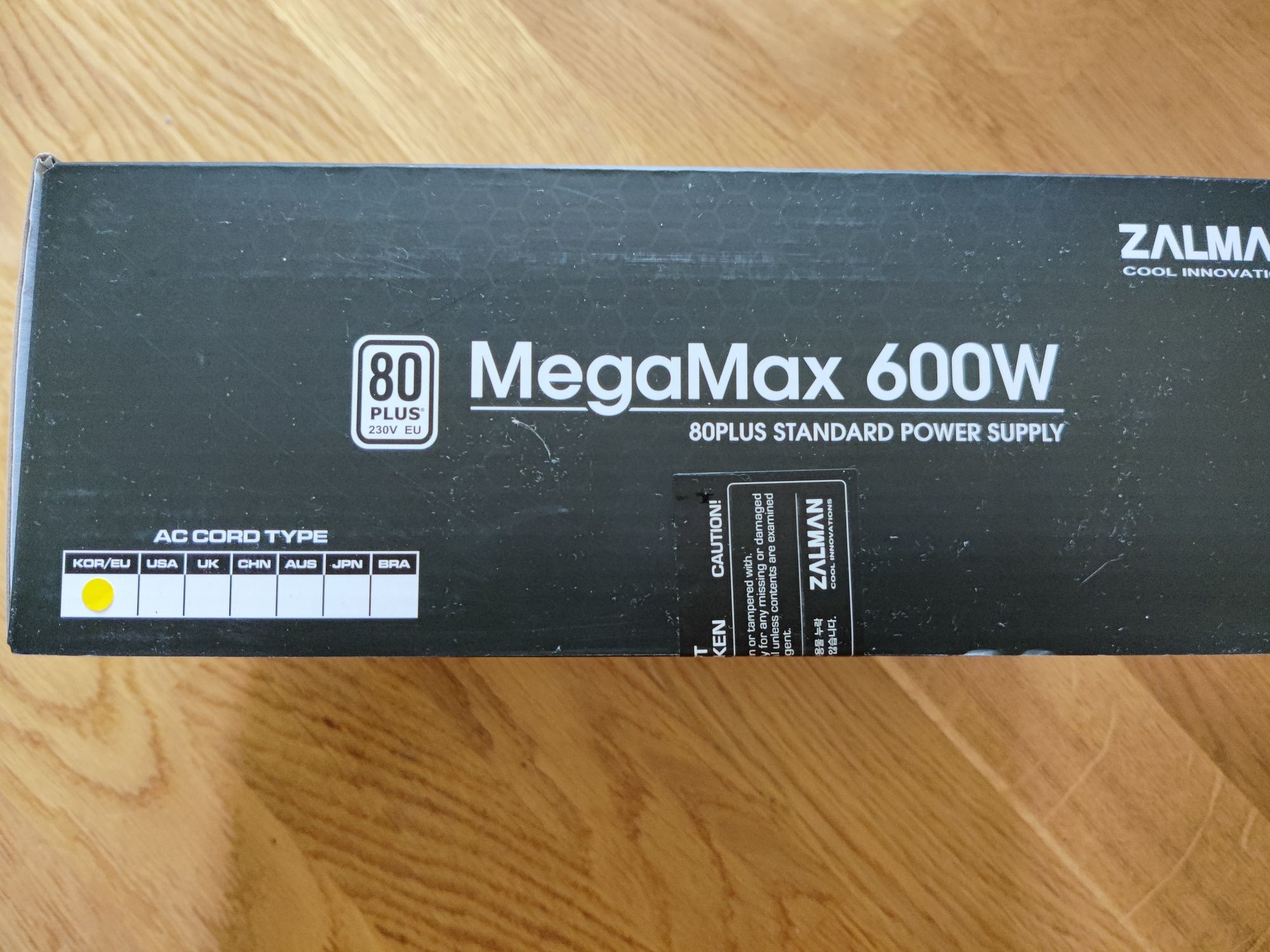 Блок живлення  Zalman MegaMax ZM600-TXII 600W