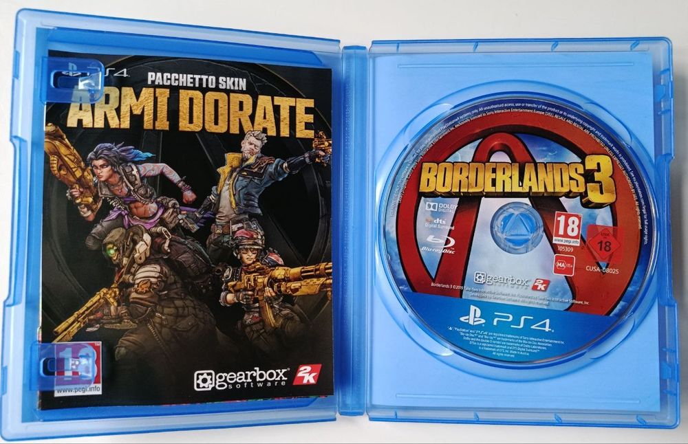 Ігровий диск PS4 Borderlands 3