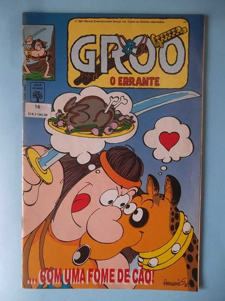 GROO, O ERRANTE - Sérgio Aragonés - Editora Abril.