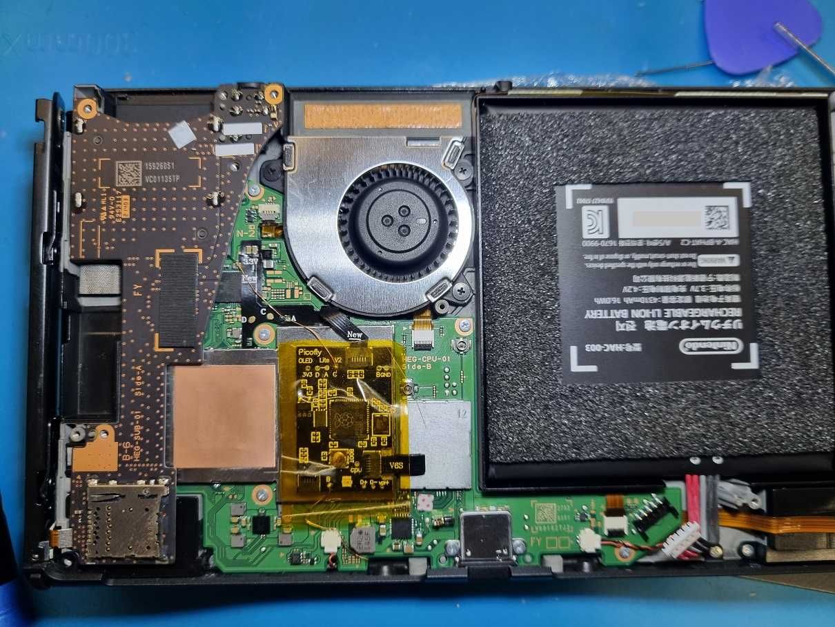 Modchip Picofly RP2040 oryginalny do Nintendo OLED