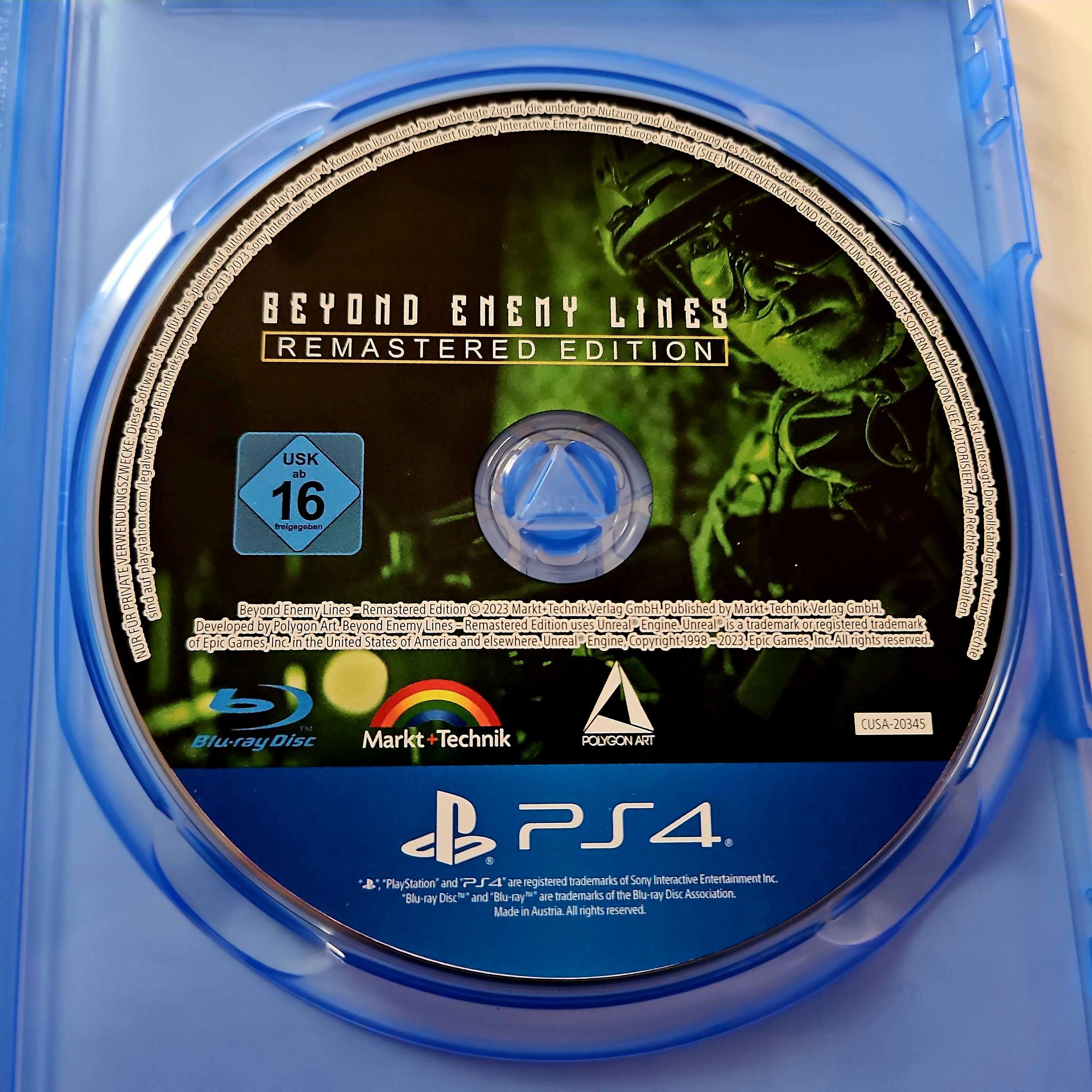 Beyond Enemy Lines Remastered Edition I PS4 + PS5 I ANG