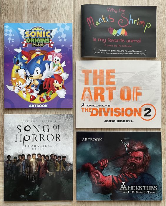 Gaming Extras Pack (Posters + Postais + Stickers + Puzzles)