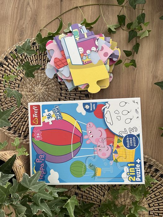 Puzzle peppa pig 2 szt