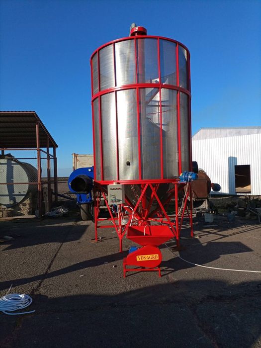 Сушилка Зерносушка мобільна з мішалкою