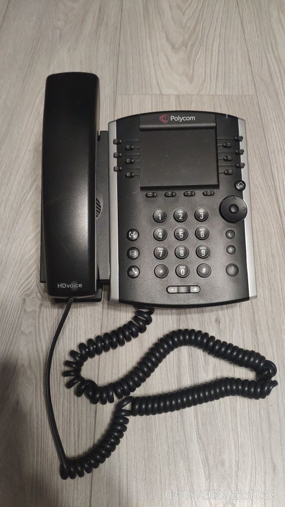 Telefon IP Polycom VVX400 VoIP