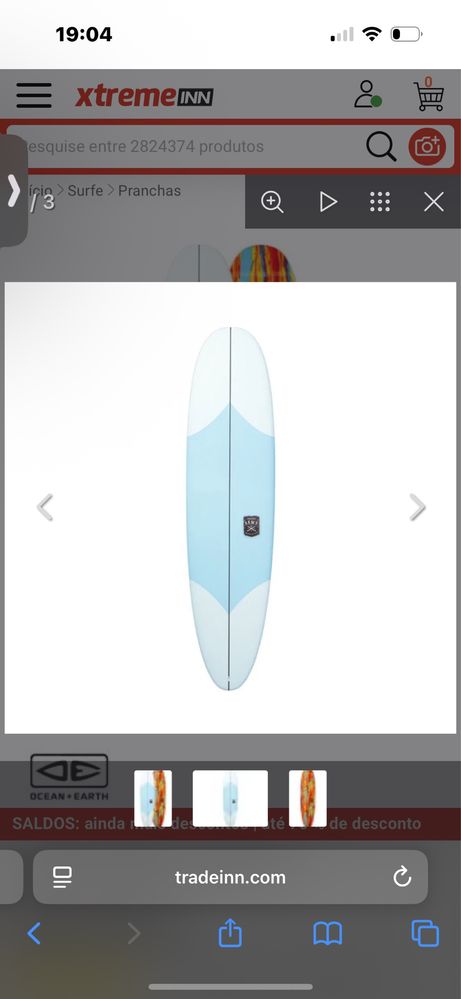 Ocean & Earth Prancha de surf The General Epoxy Soft 7´6´´