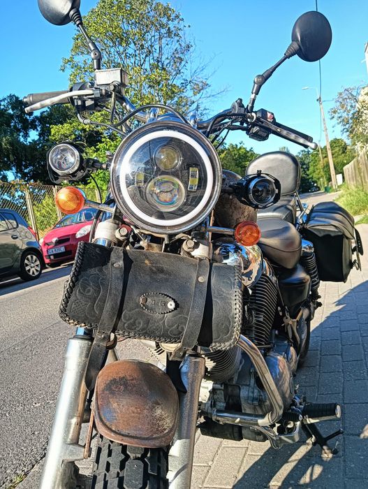 Yamaha Virago 535 "Mad Max" po serwisie