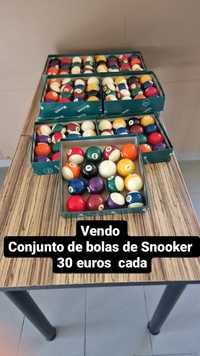 Conjunto de bolas de Snooker