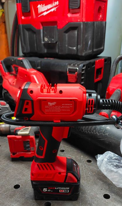 Milwaukee 18V aku elektryczna pompka powietrza bezprzewodowa sprężarka