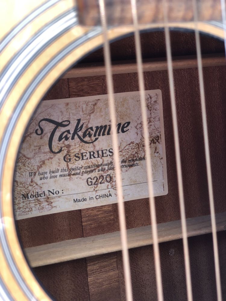 Gitara Takamine G220