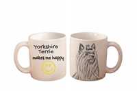 Yorkshire Terrier Kubek ceramiczny z nadrukiem
