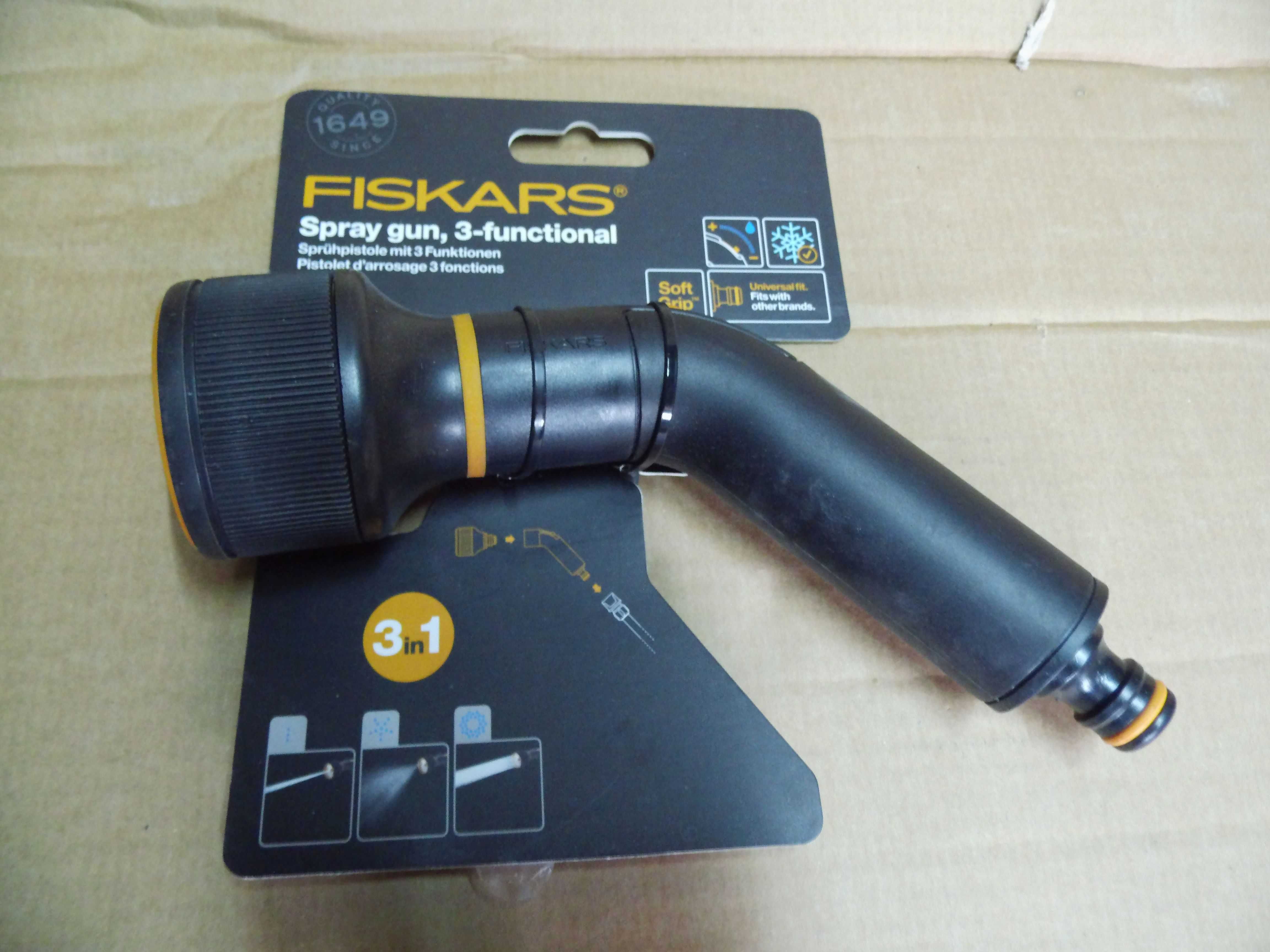 FISKARS pistolet zraszający 3 funkcyjny