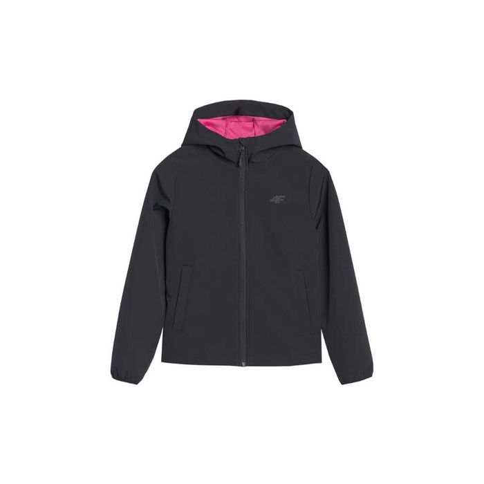 Kurtka softshell wiatroodporna membrana 5000 dziewczęca 4F: różne rozm