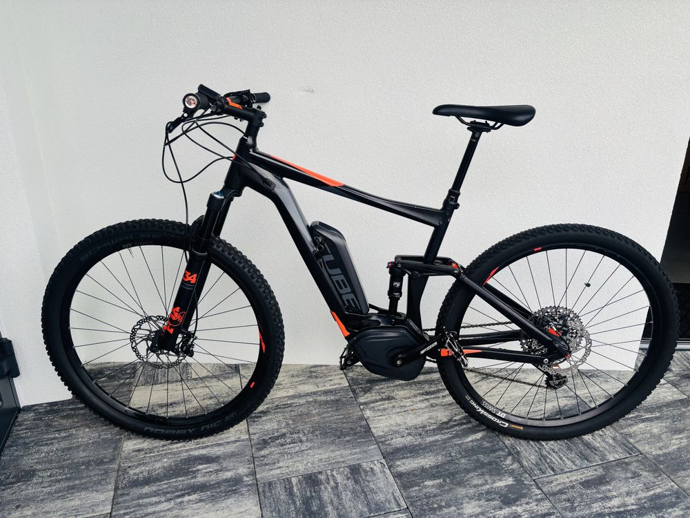 Elektryczny Cube Stereo Hybrid SL 120, FOX, Sram X0
