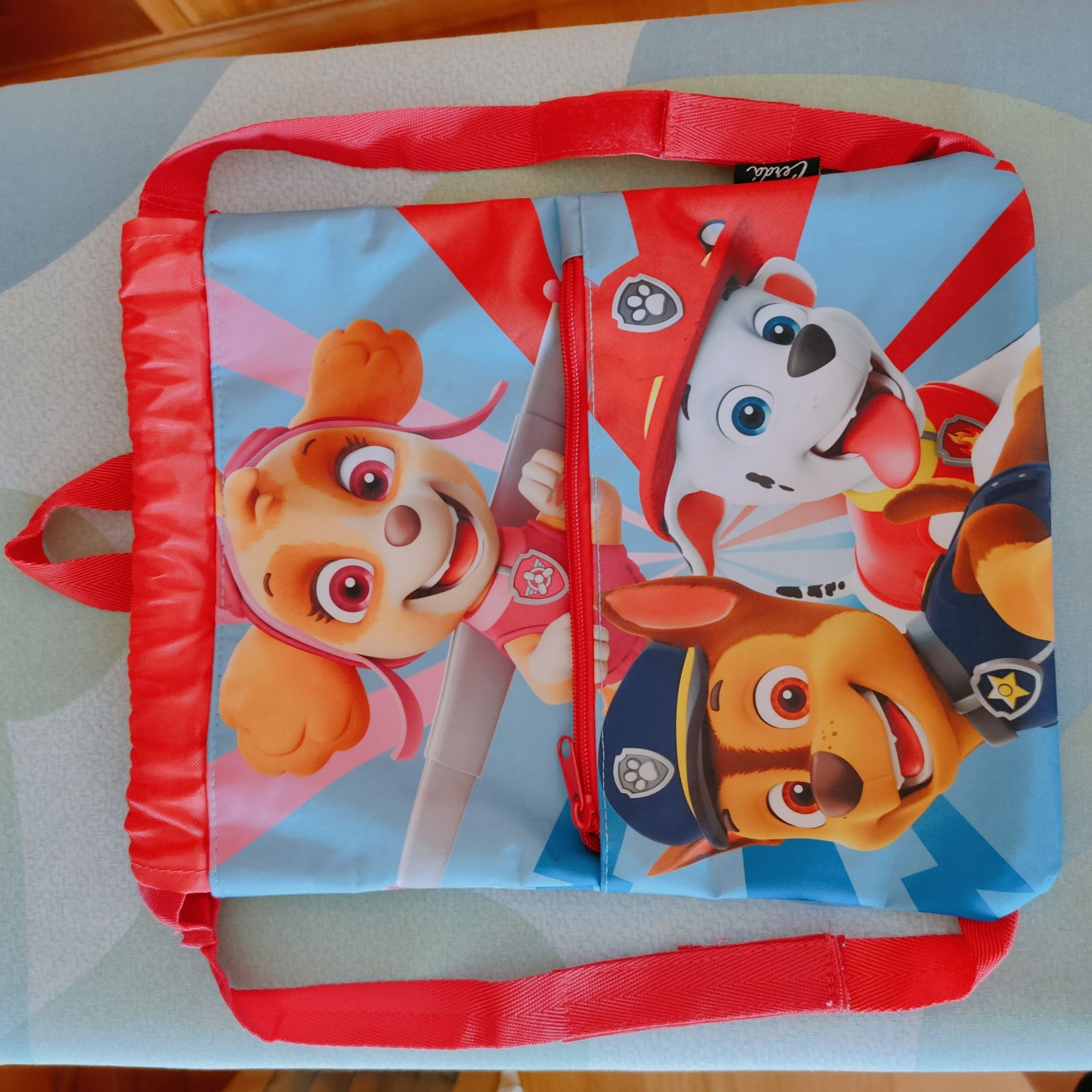 Saco mochila Patrulha Pata