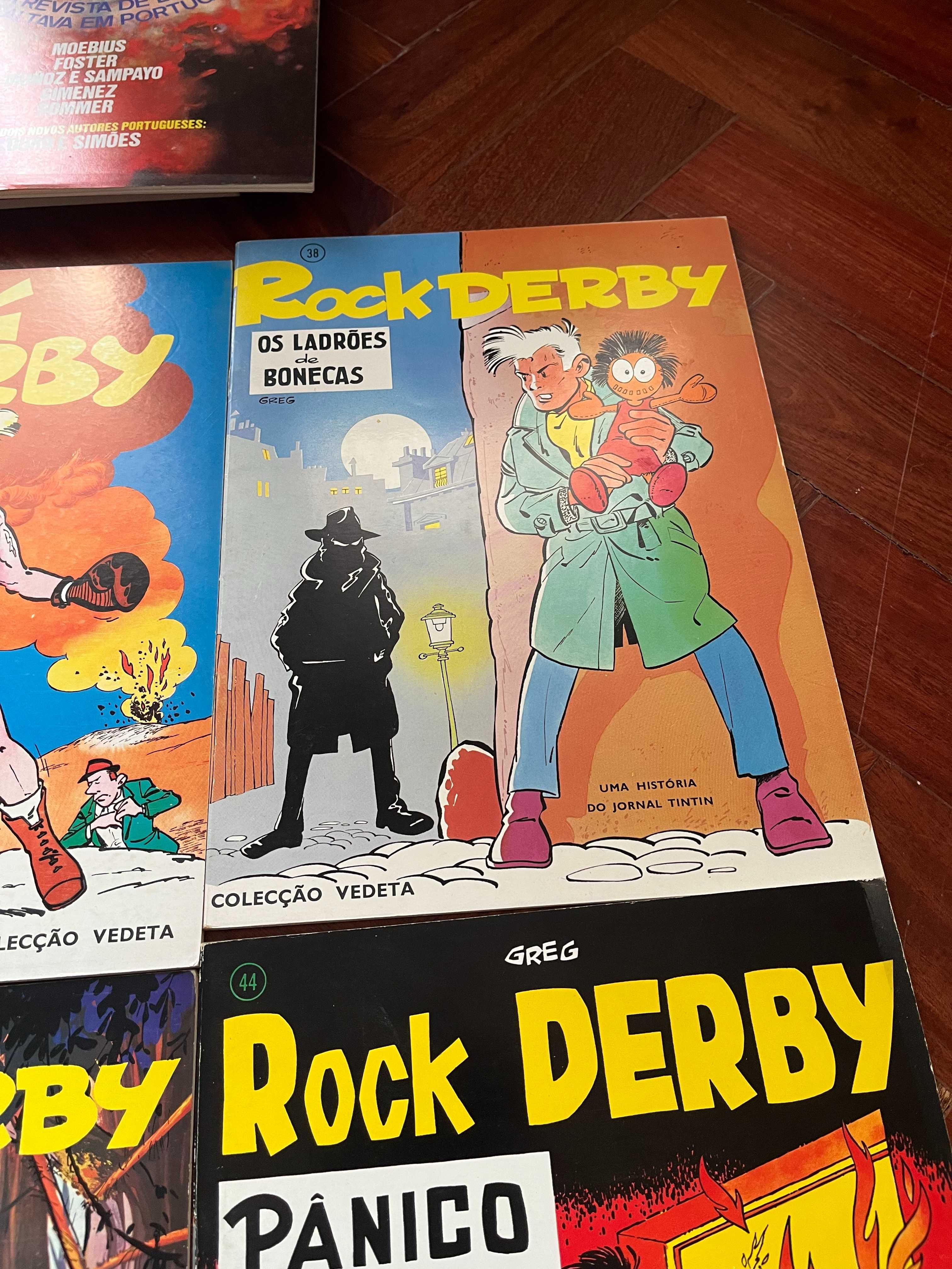2 revistas BD Rock DErby