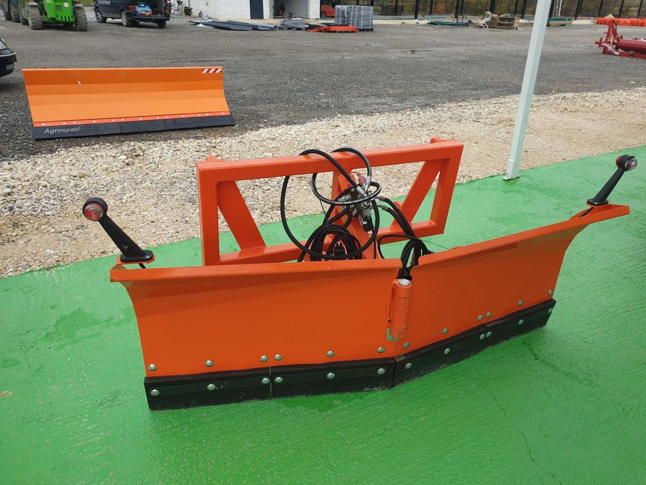 Mocny pług do śniegu do tura tuz strzałka Metal Technik dostawa Gratis