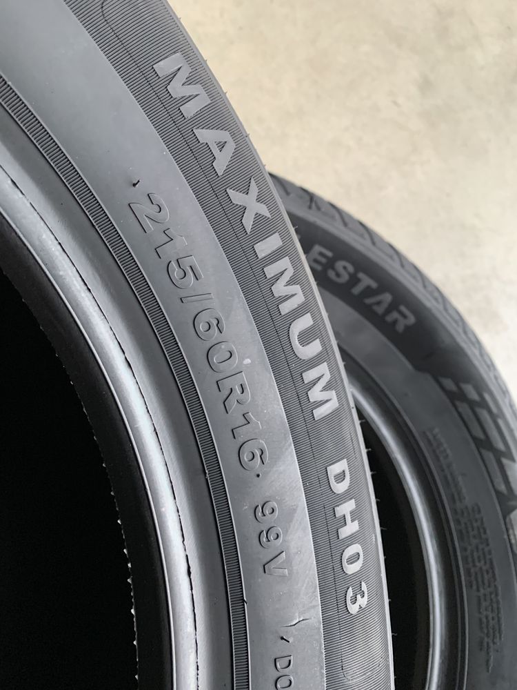 (8шт) нові 215/60R16 Doublestar Maximum DH03 (99V XL) літні шини