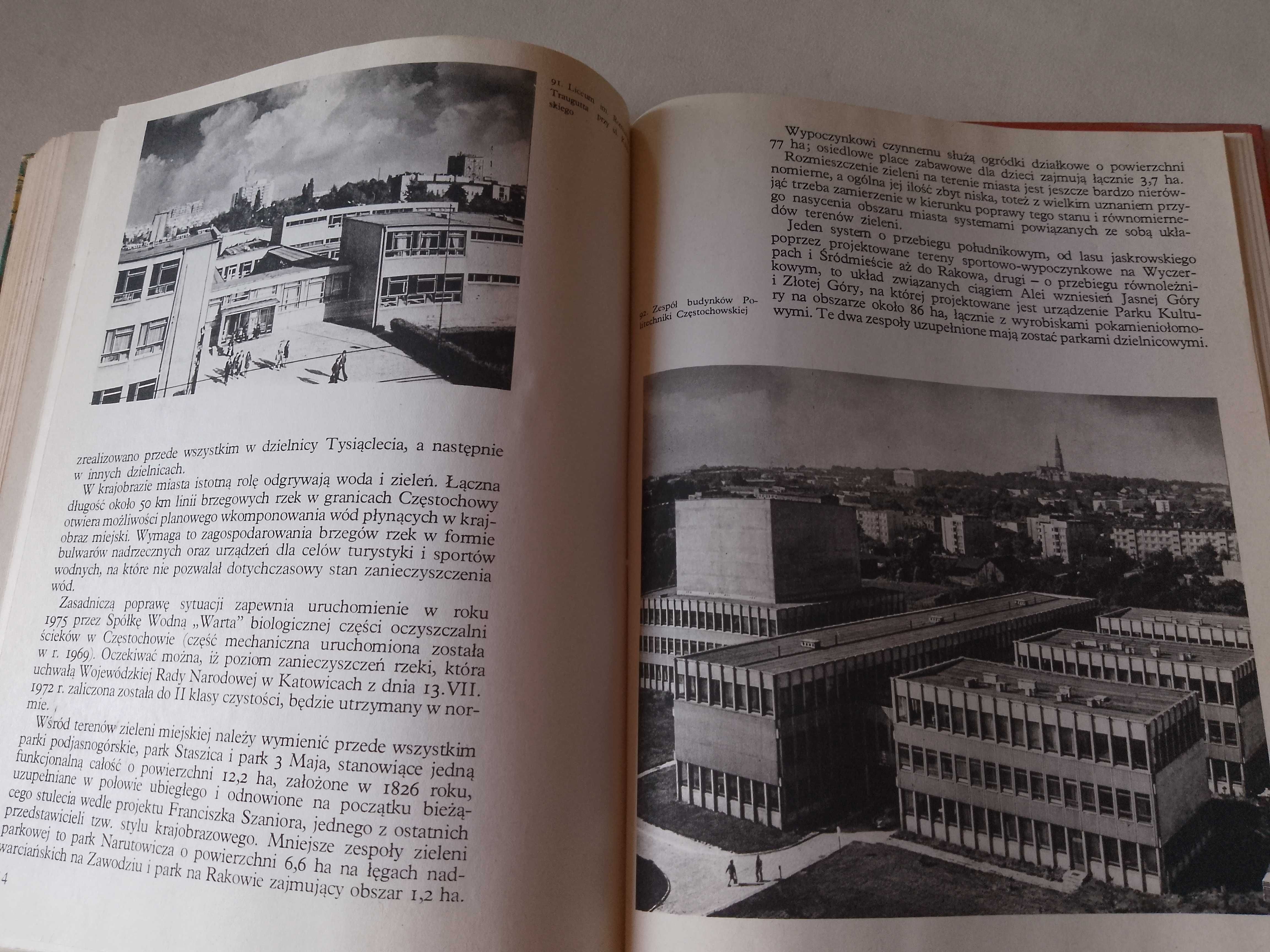 J. Braun "Częstochowa, urbanistyka i architektura" 1979
