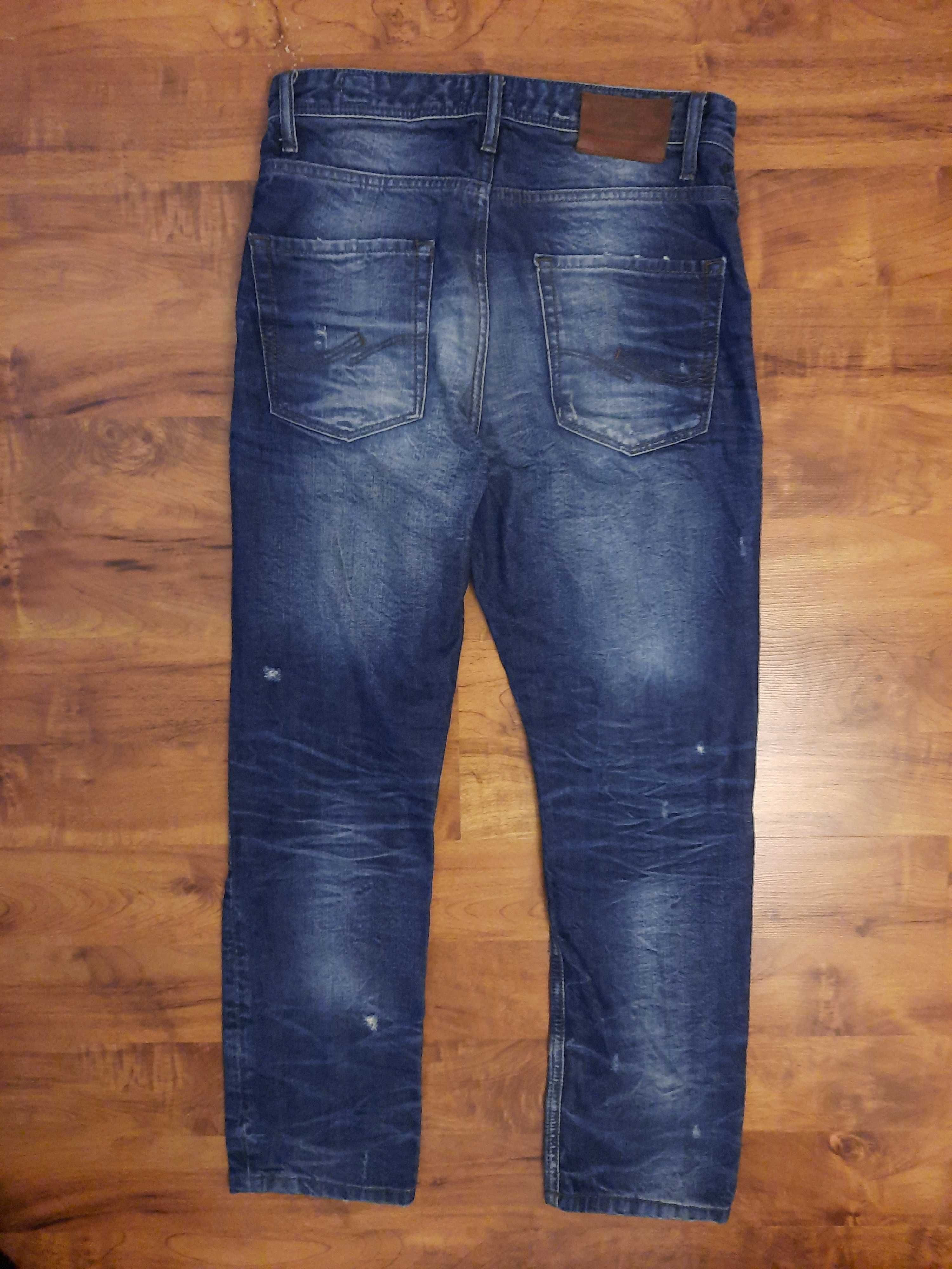 Luźne jeansy anti fit spodnie jeansowe Jack Jones Vintage W30L30
