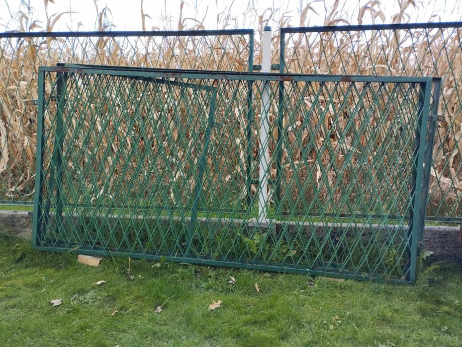 Przęsło ogrodzeniowe (gruba siatka w kształcie rombu)