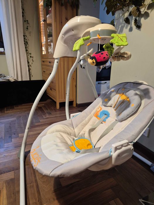 Huśtawka elektryczna bujaczek Caretero Bugies