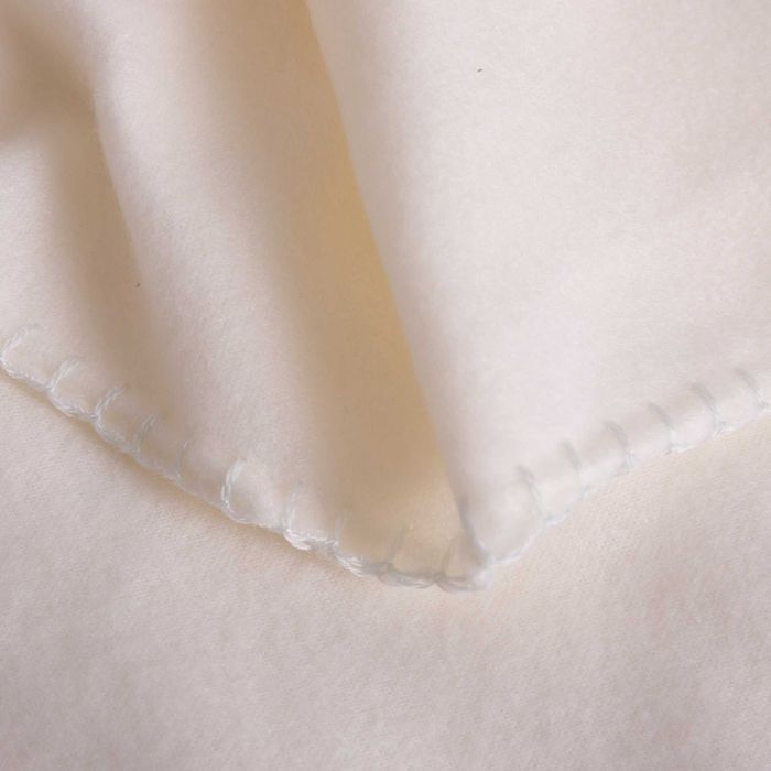 Koc polarowy kremowy PRIMA 120 x150 cm