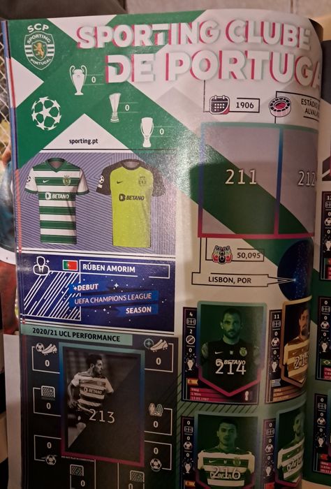 Panini e Topps, Cadernetas de cromos vazias.