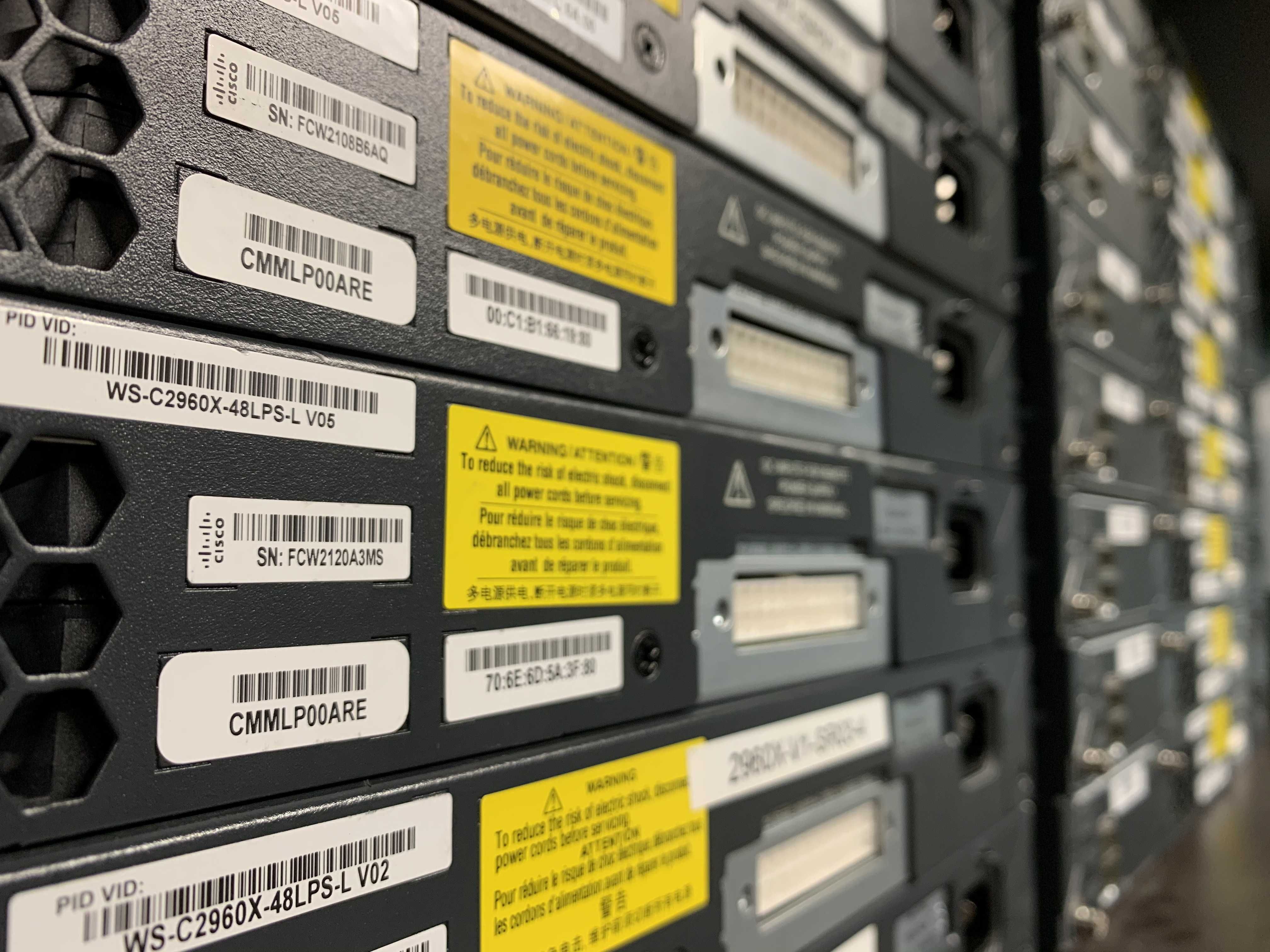 Комутатор Cisco Catalyst WS-C2960X-48LPS-L Є КІЛЬКІСТЬ