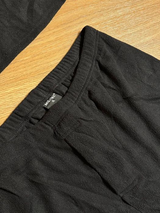 Термобілизна флісова Mil-Tec чорна. Всі розміри.