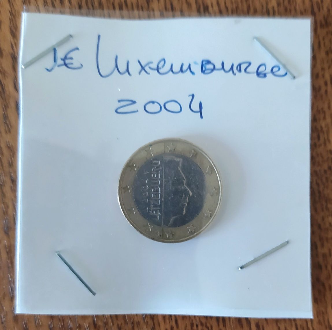 Moeda 1 Euro Luxemburgo 2004