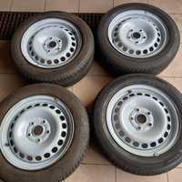 okazja-4 koła  całoroczne audi vw Seat skoda 5x112 et45 6j15 185/60/15