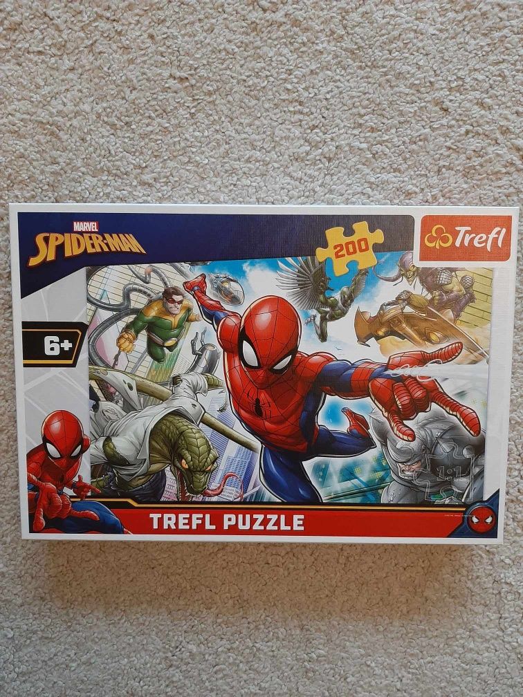 Puzzle Trefl Spider-Man,  6 +, 200 elementów