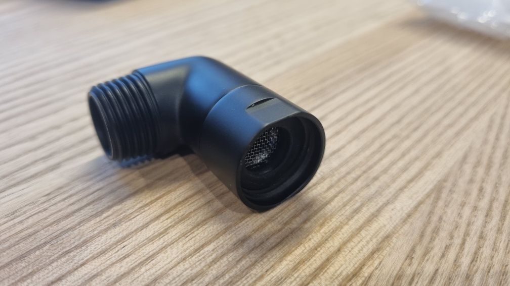 Adapter do słuchawki prysznicowej 90 stopni, 1/2" łącznik kątowy