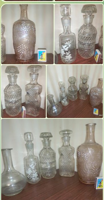 Вазочки бывают разные,графины, , штофы