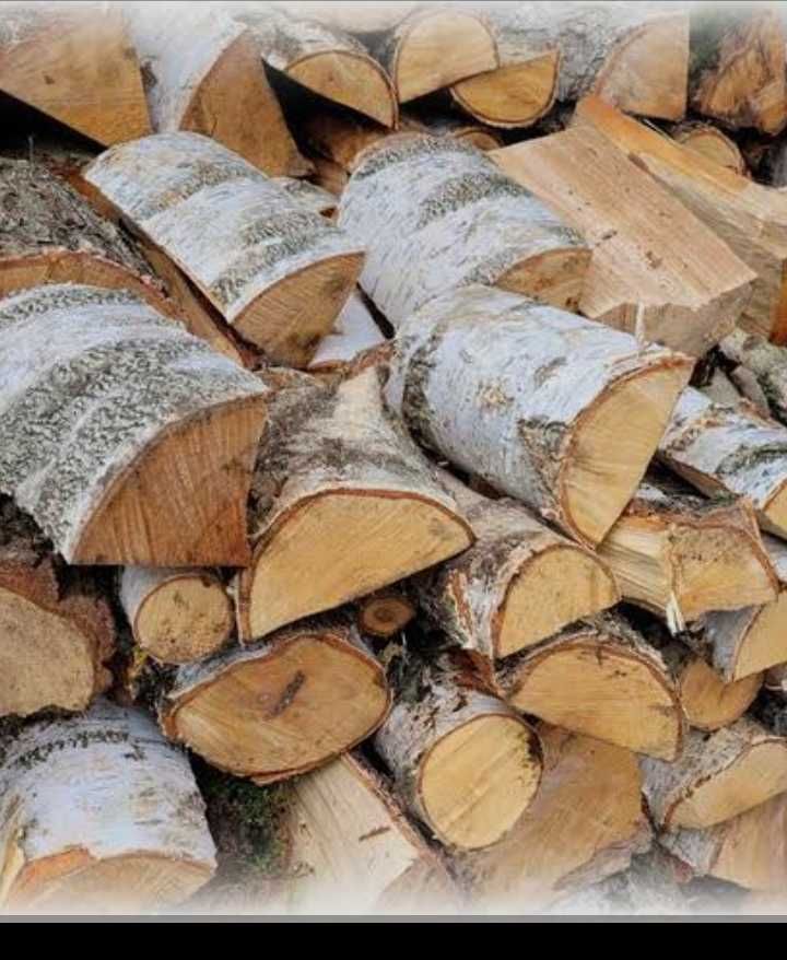 Drewno opałowe kominkowe brzoza modrzew i inne