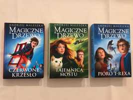 książki z serii Magiczne drzewo, autor Andrzej Maleszka