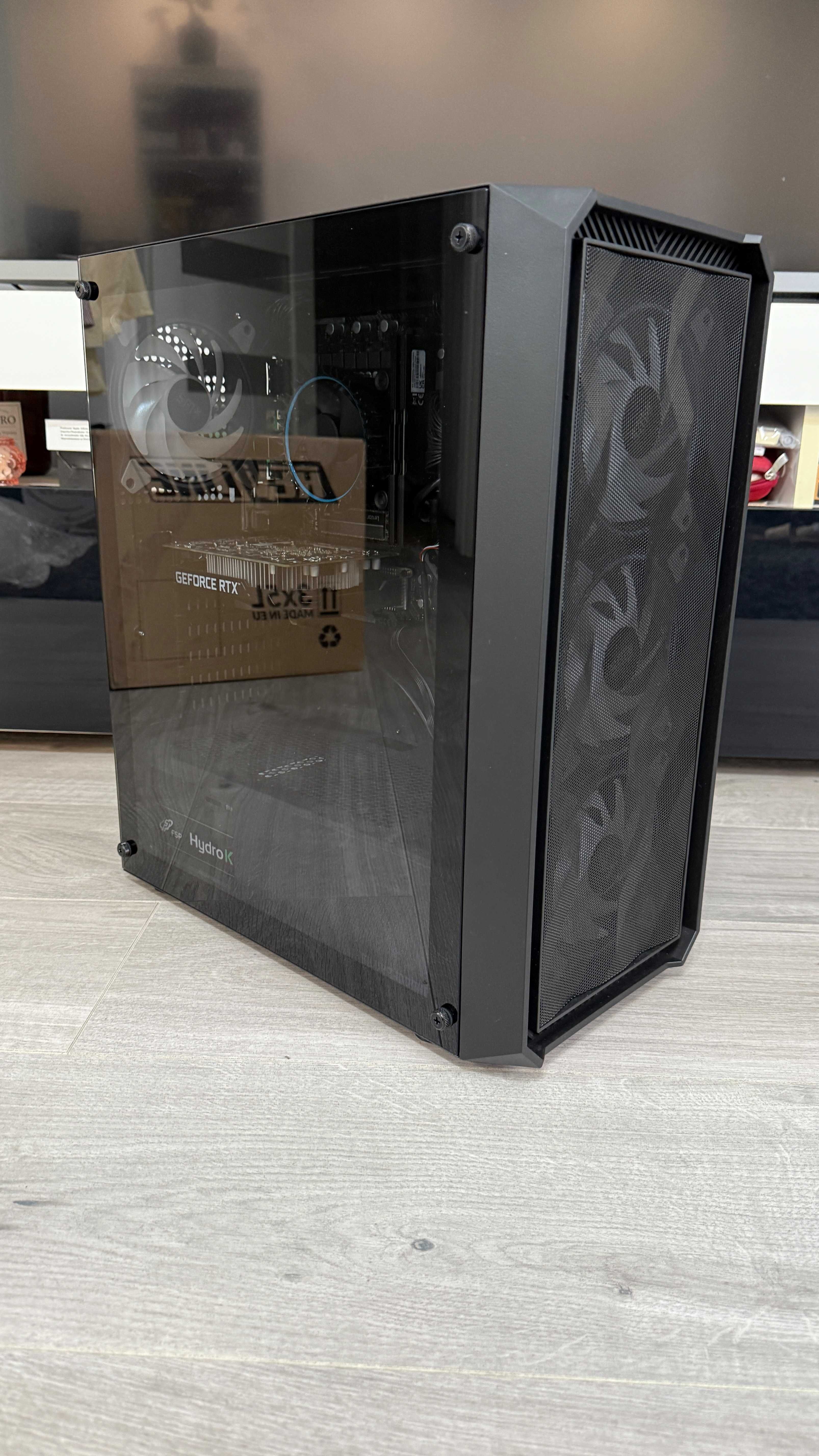 Komputer Gamingowy i5 12400F DDR4 16GB 1TB RTX 3050 6gb LED WifI