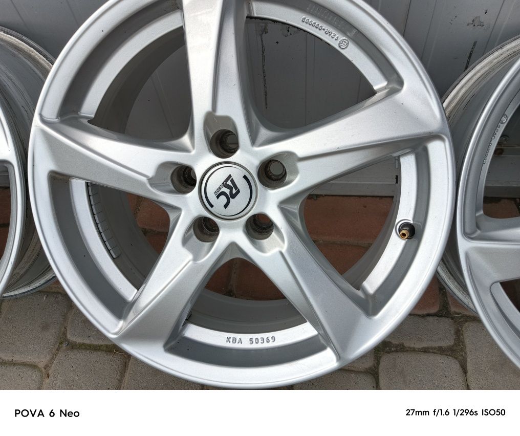 Легкосплавні диски 5/98 R16 6.5J Fiat Scudo Doblo Фіат Скудо Добло
