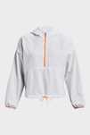 Жіночий білий анорак Under Armour Rush Woven Anorak