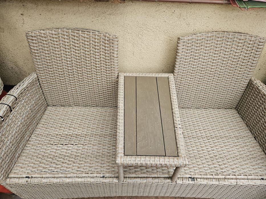 Komplet ogrodowy technoratan