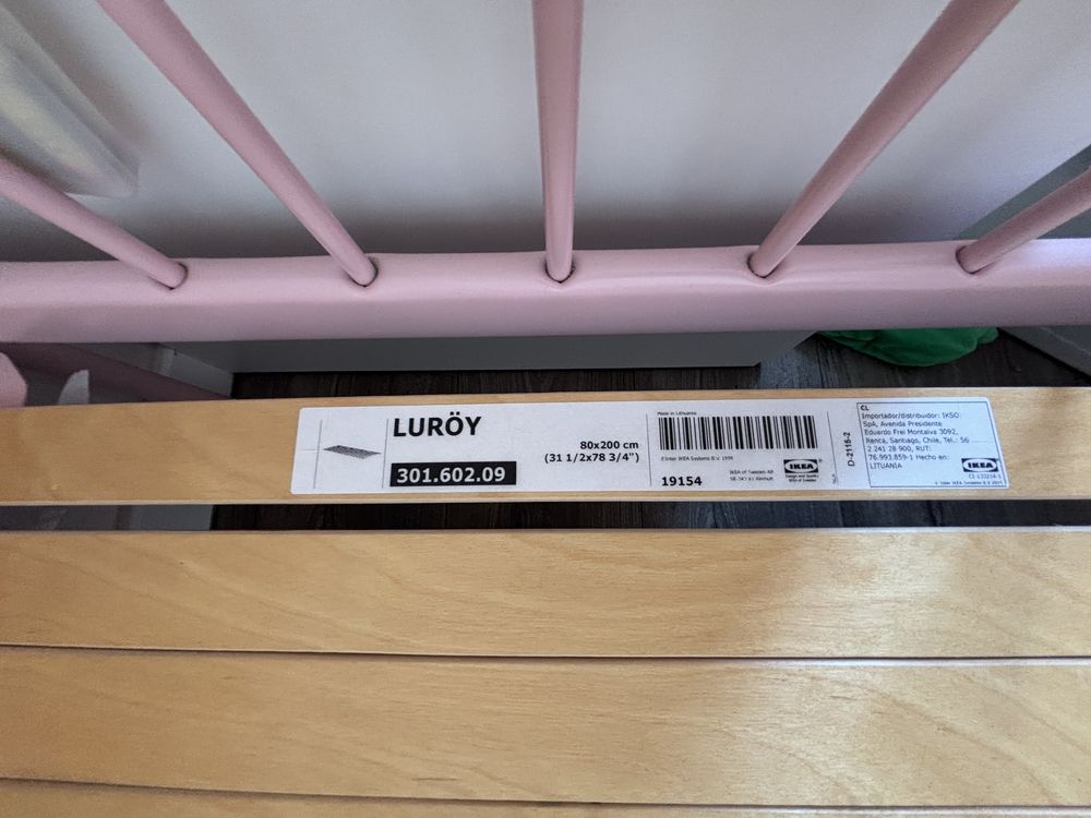 Lozko rozciagane LUROY Ikea