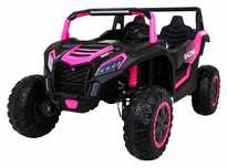 Mocny Buggy ATV Racing na akumulator 4x200W A032 Różowy