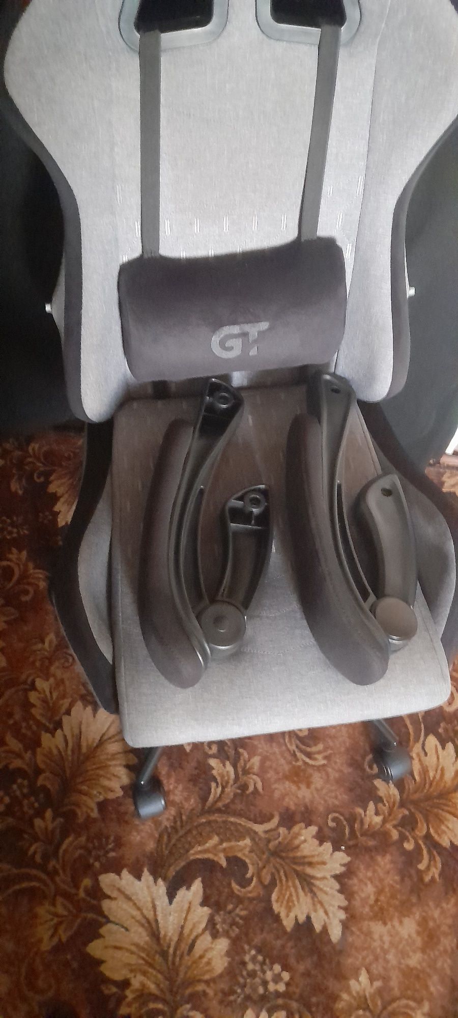 Геймерське крісло GT Racer X-2324 Fabric Gray/Black