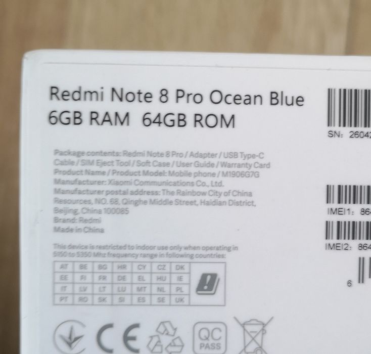 Redmi Note 8 Pro Ocean Blue 6/64GB