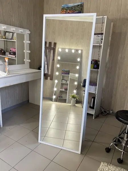 Дзеркало біле в повний зріст напольное/зеркало белое в полный рост